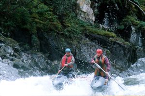 Слив в средней части пор."Змейка"